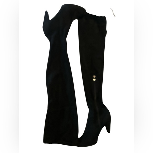 Catherine black over the knee boots size 10 - Picture 7 of 8